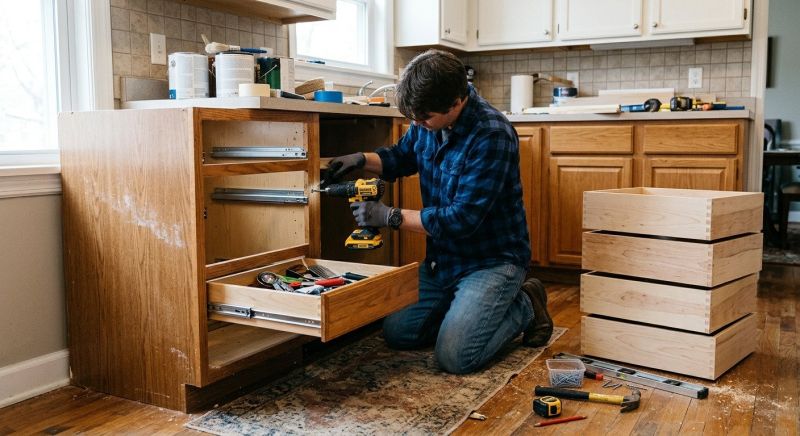 Cabinet Restyling in Terre Haute, IN