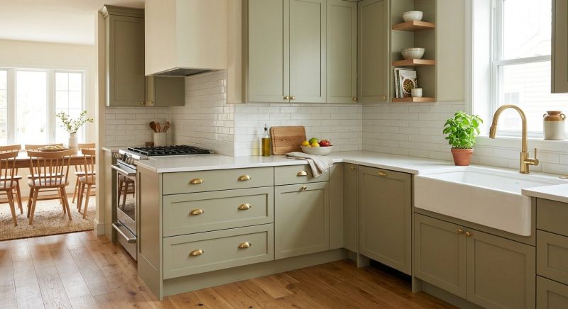 Cherry Cabinet Refacing in Muncie, IN