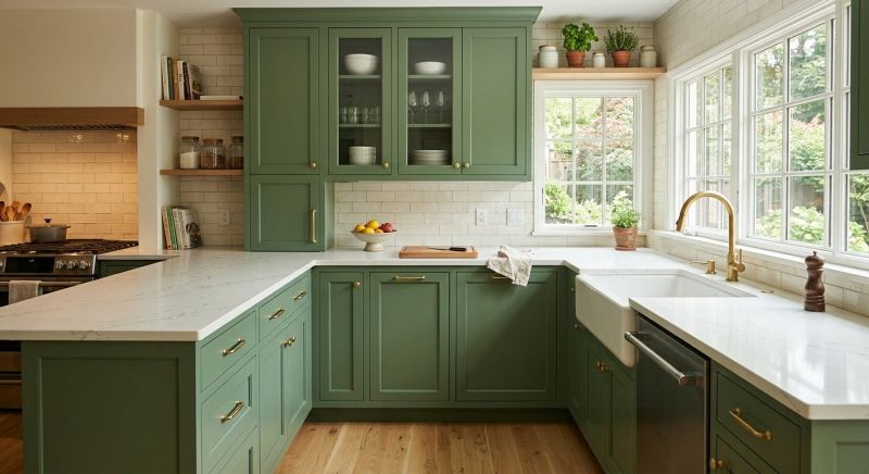Oak Cabinet Remodeling in Bloomington, IN