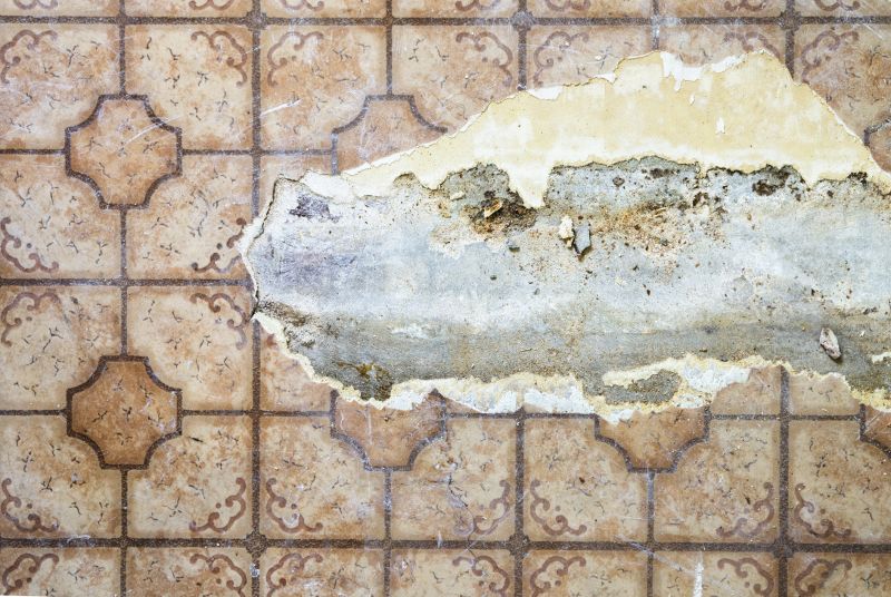 Before Repair - Peeling Surface